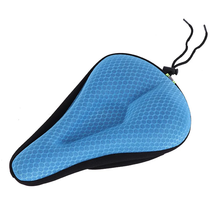 

mountain bike saddle breathable cushion cover road bike thickened soft cycling seat mat 3d sponge polymer bicycle saddle seat