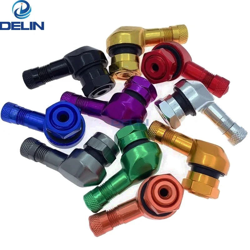 

11.3 mm Aluminum metal 90 Degree Angle Motorcycle Tire Valve