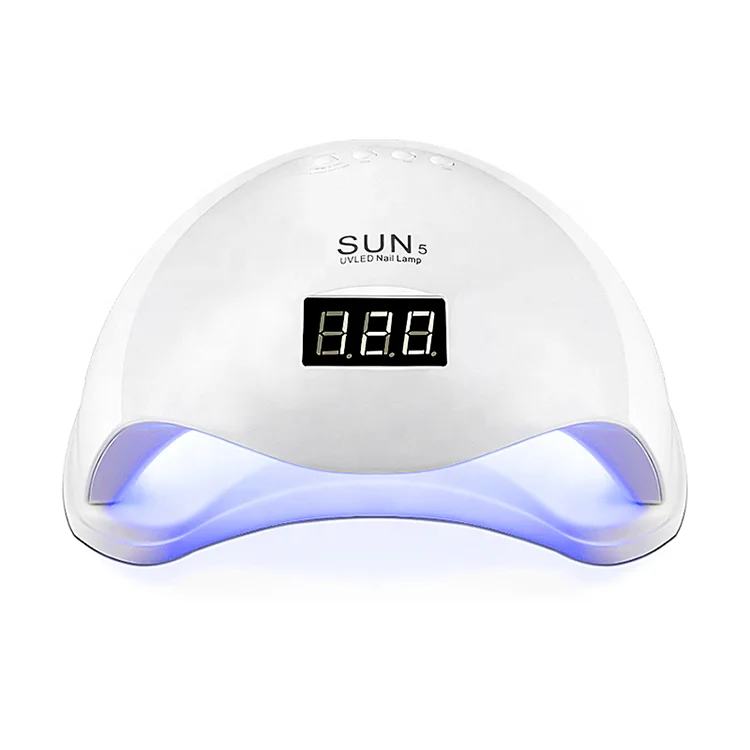 

Amazon best seller uv led nail lamp 48w manicure pedicure nail light lamp UV lamp infrared nail dryer, White