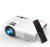 

TENKER Q5 Mini Projector, Large Size Display LED Full HD, Compatible with HDMI, Fire TV Stick, VGA, USB, AV for Home Theater