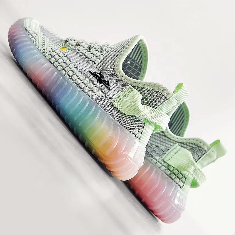 

Women's Walking Shoe 2020 New Design Fashion Sneaker Lady Mesh Breathable Sport Running Shoes Custom Brand Yeezy Cheap LV-F03-3