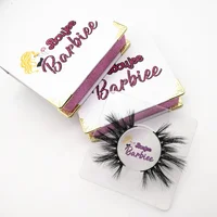 

Own brand private label eyelashes Private Label wholesale mink eyelash 5d 22mm 25mm Lashes With Custom Eyelash Packaging Box