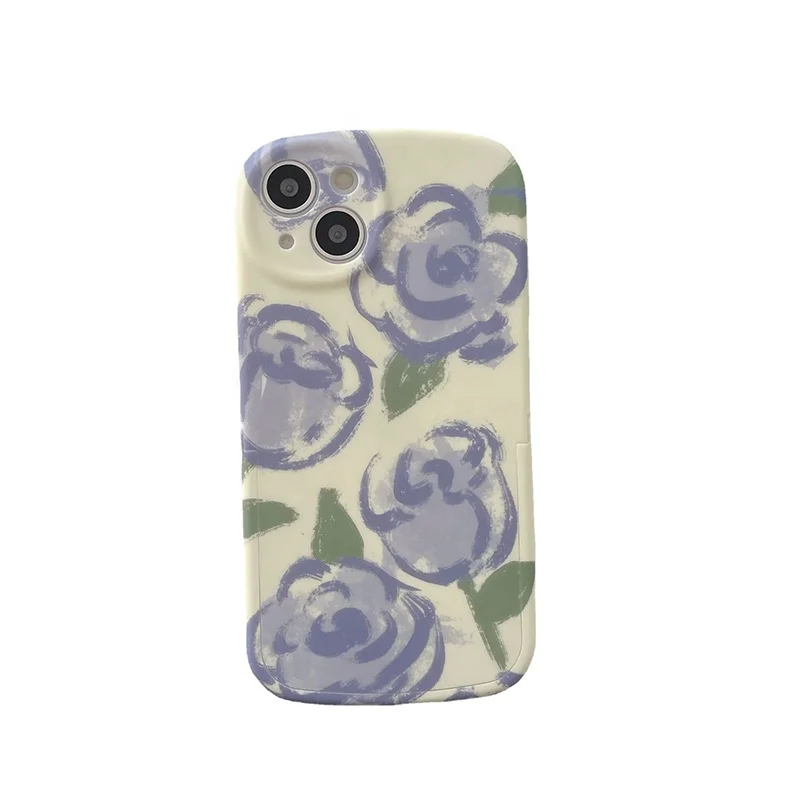 

French Rose suitable for iphone13promax Apple 12 mobile phone case 11xs / XR invisible mobile phone support, 1colors