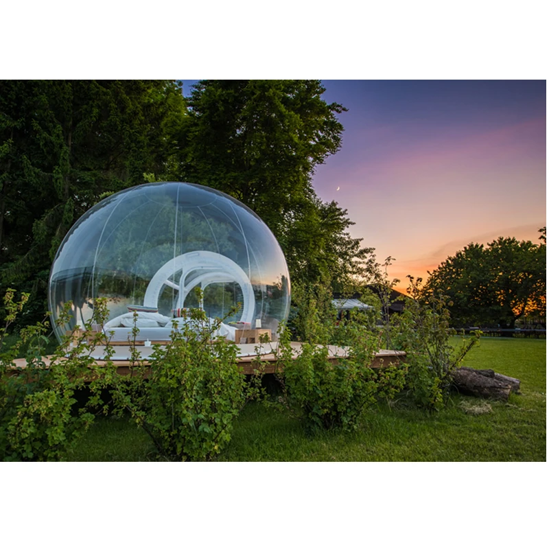 

The best bubble room hotel, inflatable clear bubble camping tent for sale