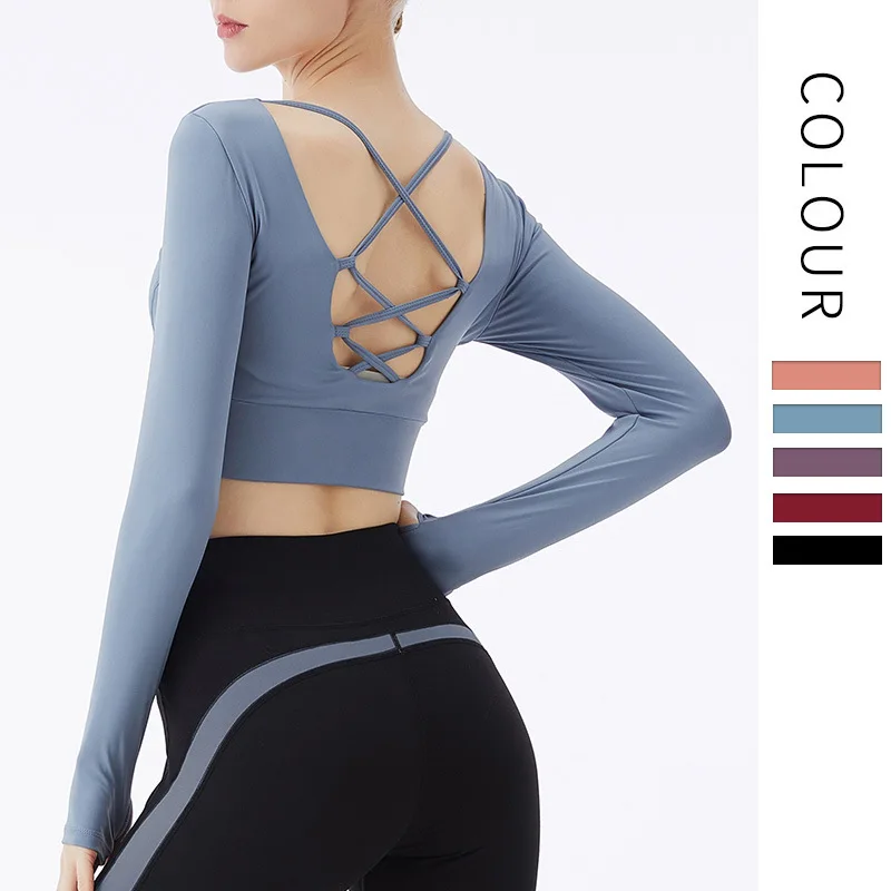 

2020 Custom Logo Wholesale Exceptional Seamless Gym Plain Exquisite Workmanship Print Cotton Athletic Fit Long Sleeve T Shirts