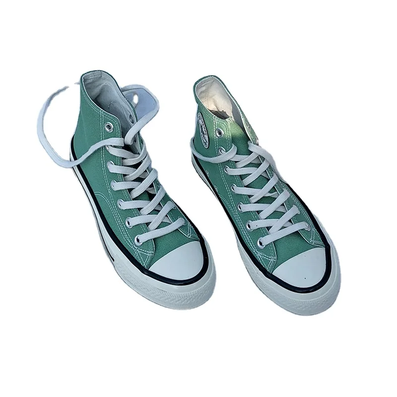 

Basic Design Bulk Canvas Shoes High Top Sneakers Women Canvas Shoes, Picture