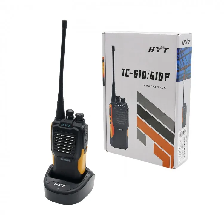 

TC-610 TC610 UHF Radio 5W 16 Channel Two Way Portable Long Range Walkie Talkie