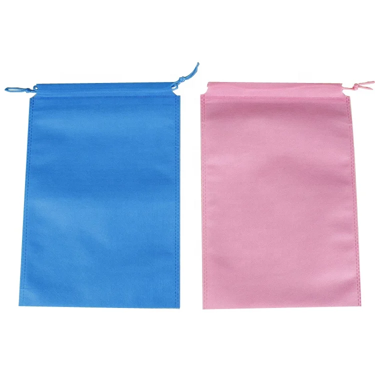 

Hot sale Eco-friendly reusable nonwoven drawstring bag non woven anti-dust bag