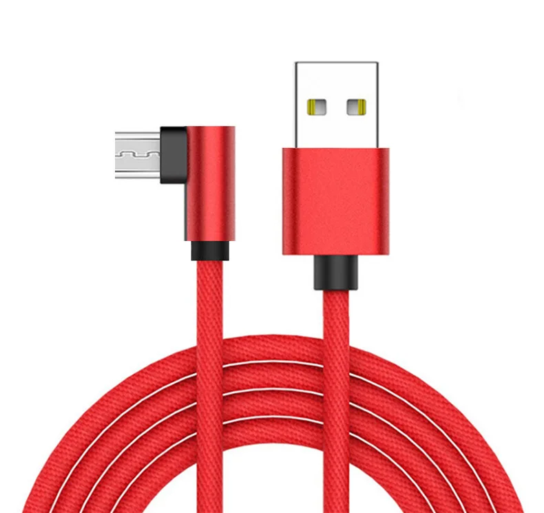 

OEM Cable for Android Bending Cable Telefone Celular Phone Charger Carga Rapida Cabo Carregador Celular Bend USB Curve Cable, Red and black grey blue