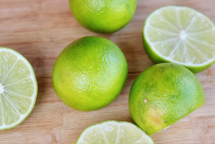 Lime zest on a spoon