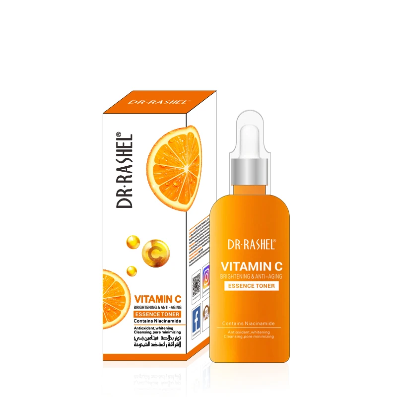 

DR.Rashel vitamin c nicotinamide whitening facial toner smooth revitalize skin brightening moisturizing vc face toner