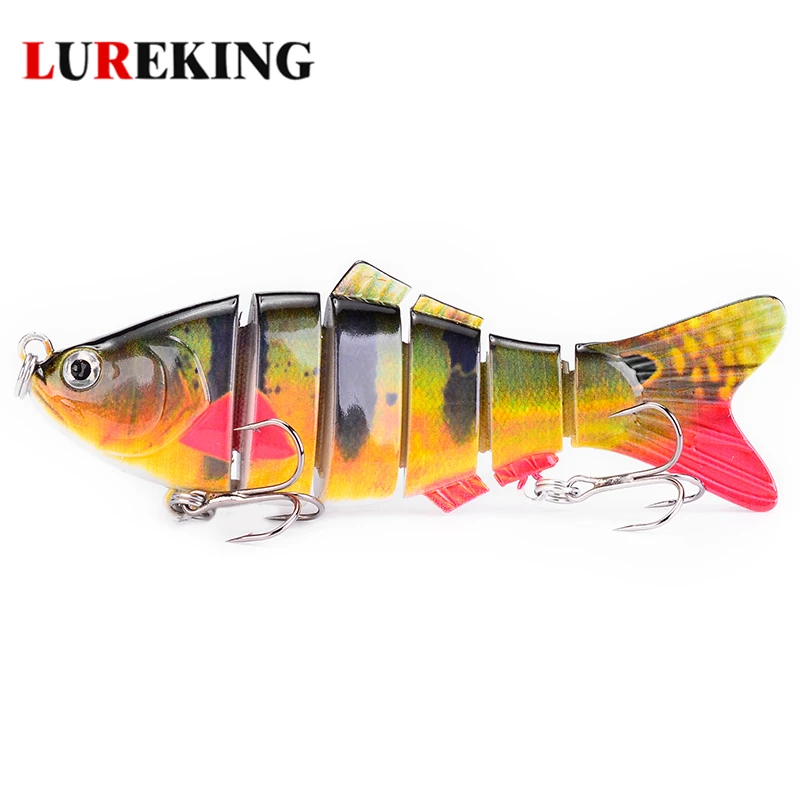 

Lureking 19.5g 100mm 6 jointed swimbait fish lure