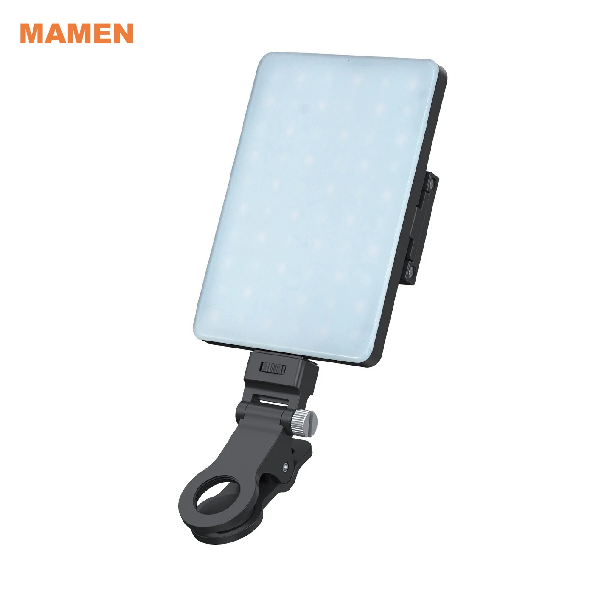 

Mamen Bi Color Conference Lighting Fill Photography Led Light Smartphone Clip Video LED Camera Light