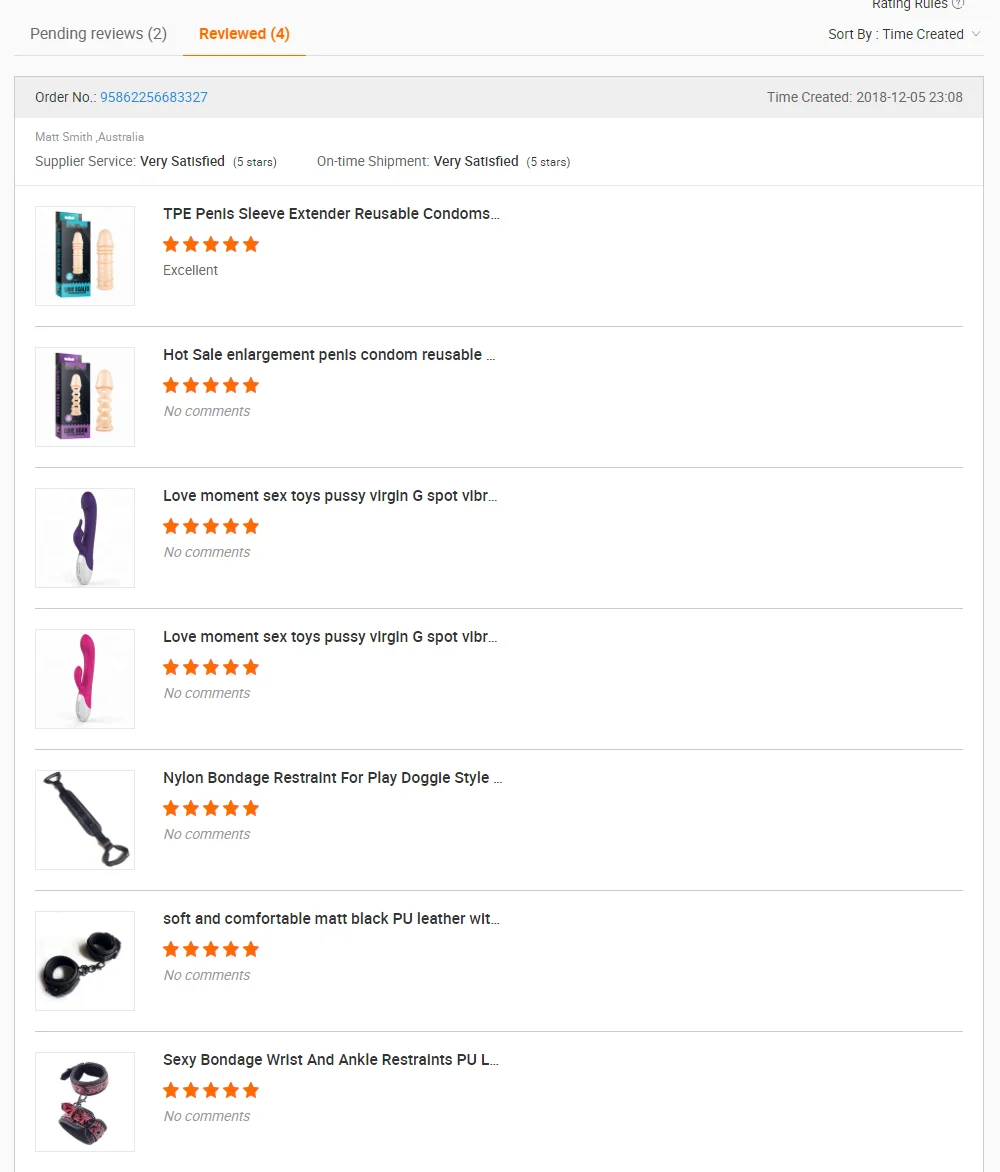 YIWA sextoy product review