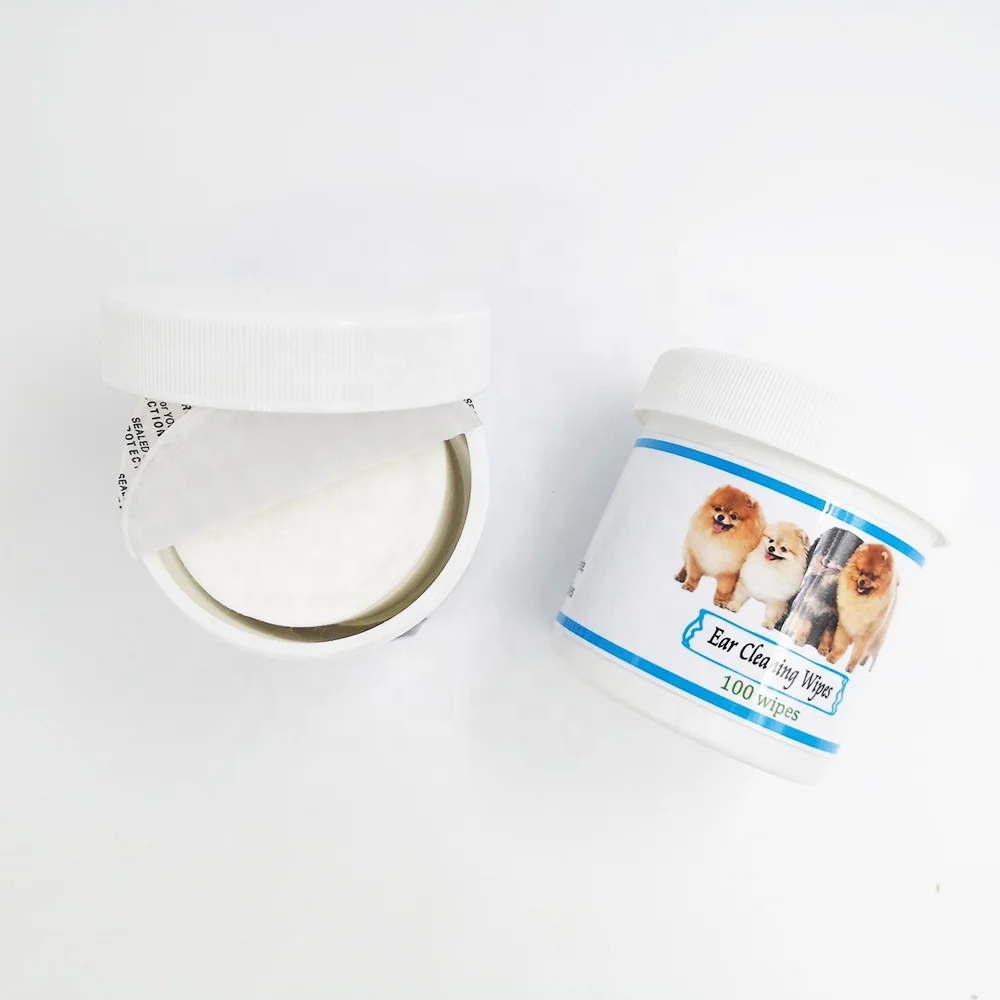 

Anti-bacterial pet dog wet tissue pet bath ear cleaning tissue for dogs cats free alcohol