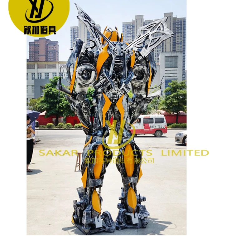 

2020 New Arrival 10ft Tall Realistic Cosplay bumblebees Robot Costume For Entertainment