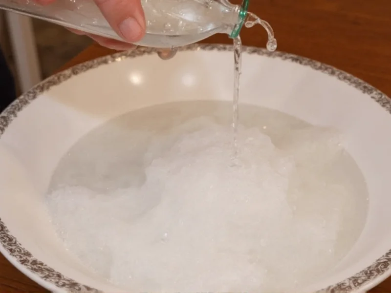 Mixing alcohol and water for DIY ice pack