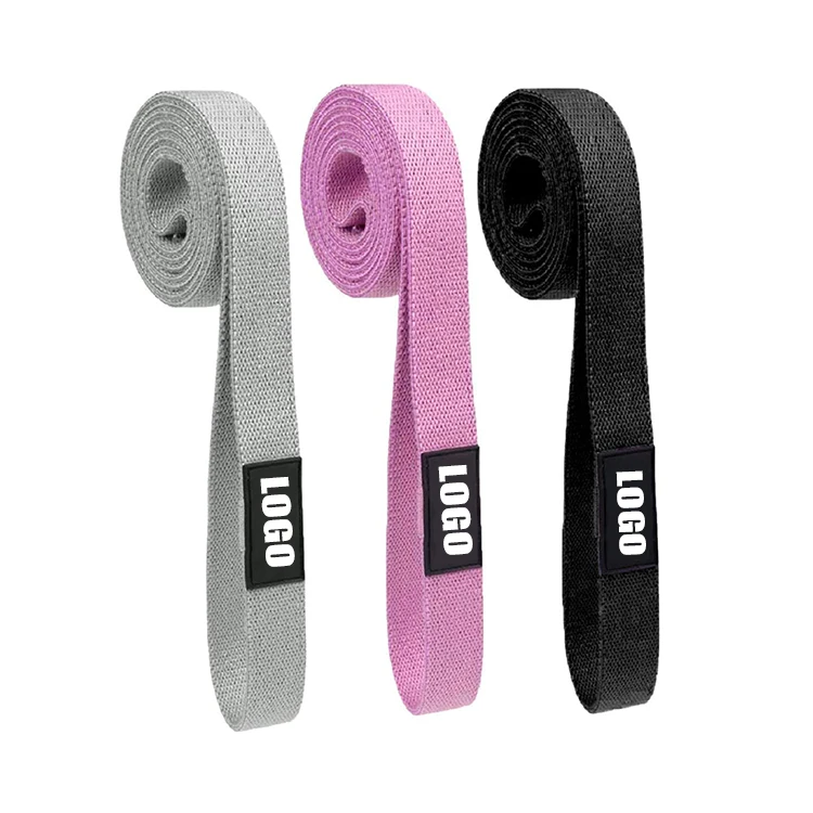 

Custom Printed Fabric Resistance Bands Bungee Resistance Bands, Pink, black, gray or customized