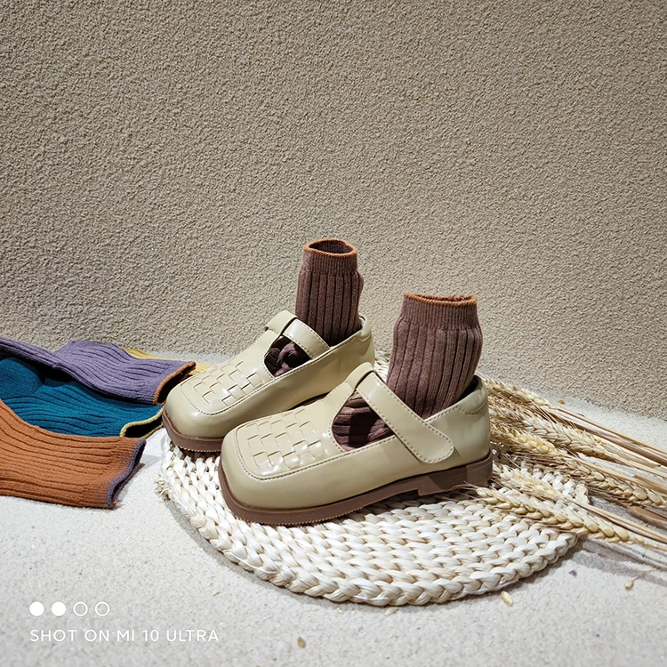 

New classic girl shoes leather princess shoes for kids