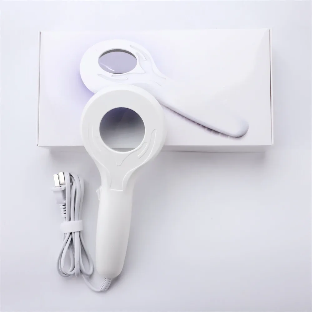 

365nm Uva Facial Camera Skin Analyzer With Magnifier Wood's Lamp Clinical Use skin analyzer machine portable for vitiligo Uv Pho