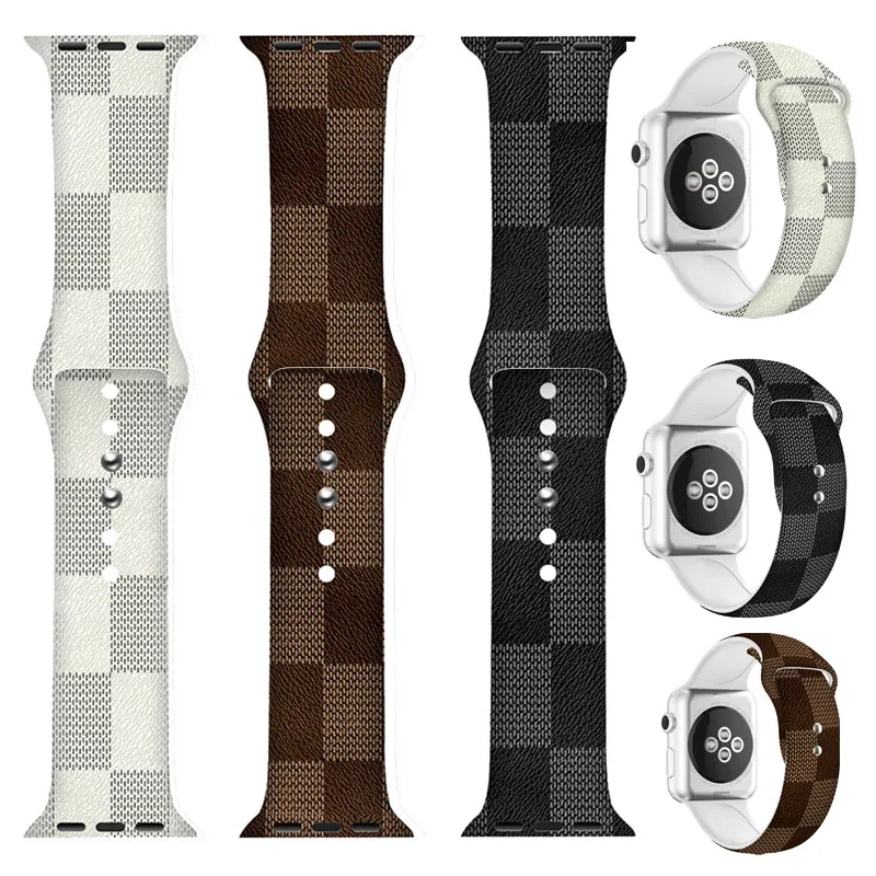 

2021 New for apple watch silicon band for apple iwatch series 1/2/3/4/5/6/SE replacement rubber sport smart watch straps, Multi colors