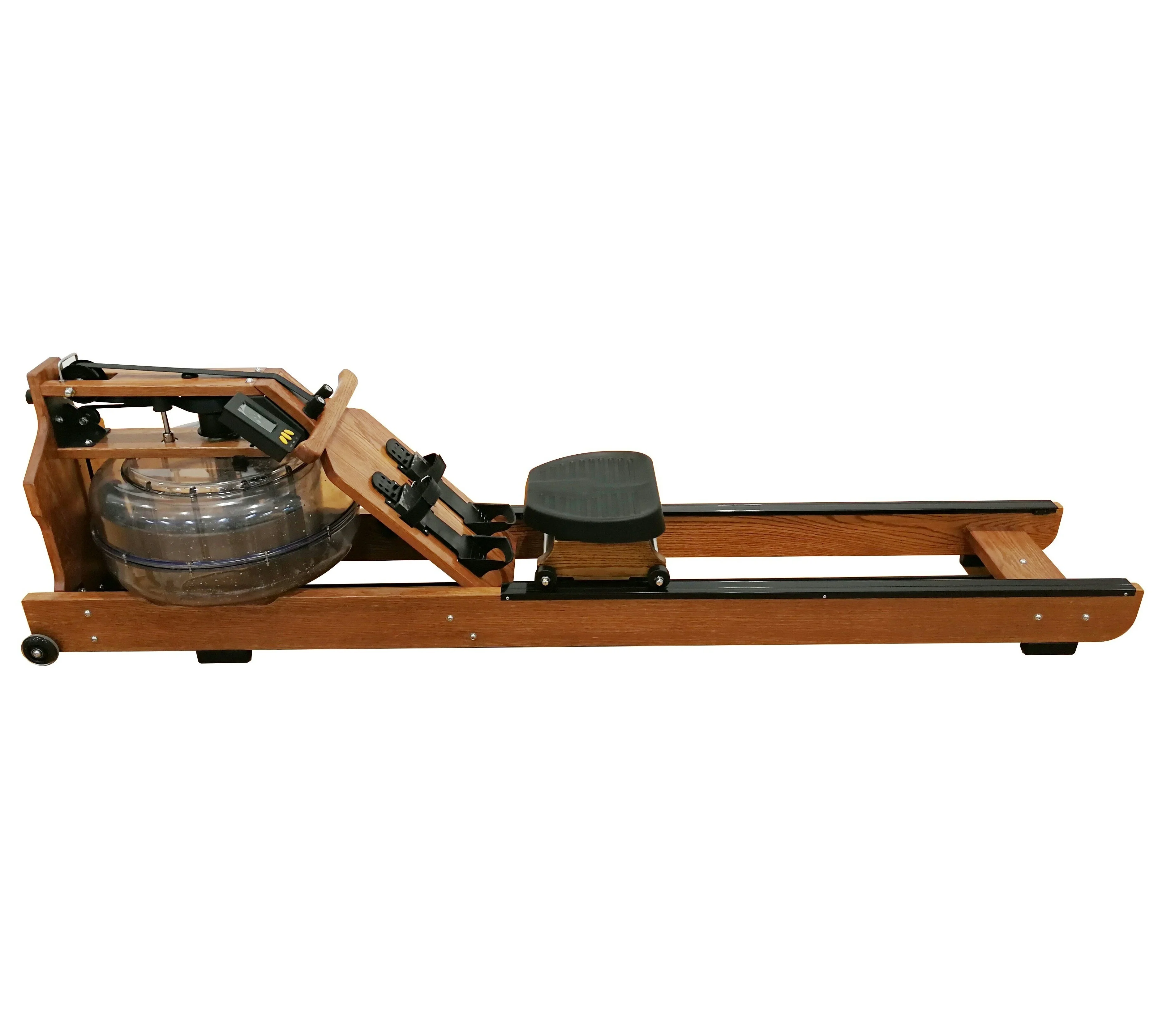 

Commercial Gym Equipment Water Rowing Machine wooden Water resistance rower, Optional