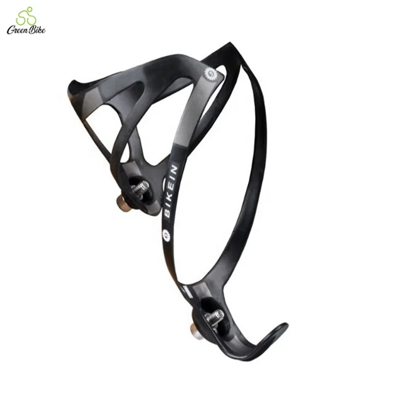 

Ultralight High-strength Carbon Fiber Water Bottle Cage Portabidones Fibra Carbono, Black white