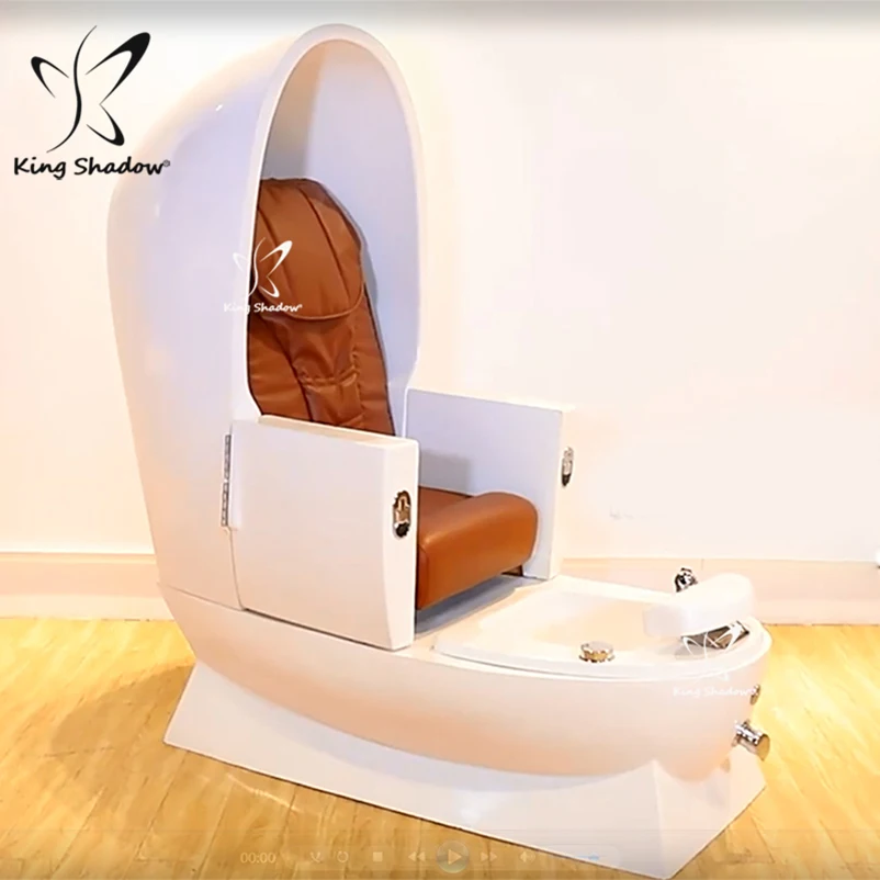 

Foot spa salon furniture high quality pedicure chairs armchair egg shape pedicure spa chair