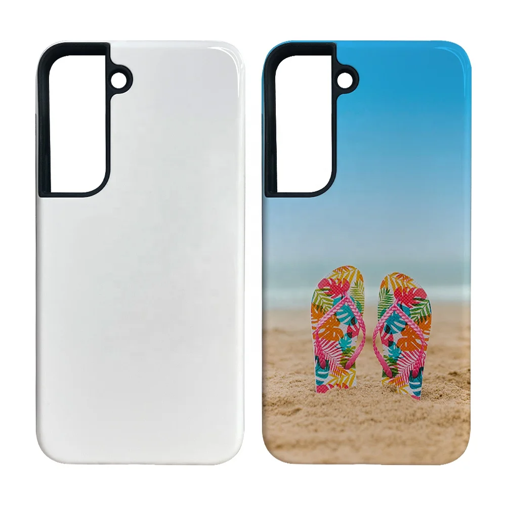 

Prosub Sublimation Phone Cases Blanks 2 in 1 Tough 3D Sublimation Case For Samsung S22 Plus Ultra Cell Phone Cover