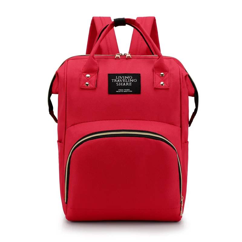 

Multifunction Waterproof Durable Baby Nappy Travel Bag For Mama Durable Diaper Backpack, 9 colors