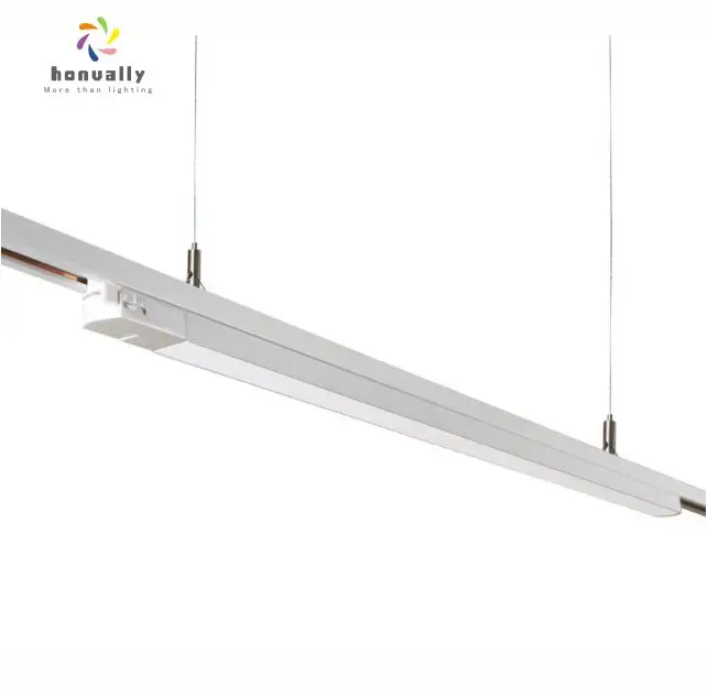 
100-277V 100LM/W 10W 20W 30W 40W Indoor Lighting Office Supermarket Save Energy LED Track Linear Light tracklight 