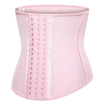 

Wholesale Women Workout Back Support Belt Tummy Control Latex corset waist trimmer waist Belt, Pink,black,orange,blue