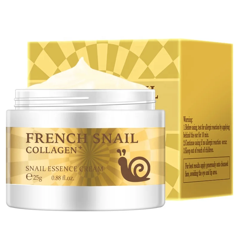 

HOLU Top Best French Snail Essence Improve Damage Natural Moisturizer Beauty Private Label Skin Whitening Face Cream