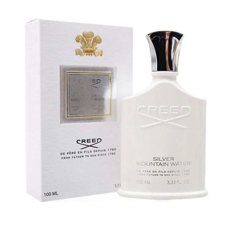 

Creed Perfume men women perfume Creed Silver Mountain Water 100ml hot sale Long lasting fragrance eau de parfum