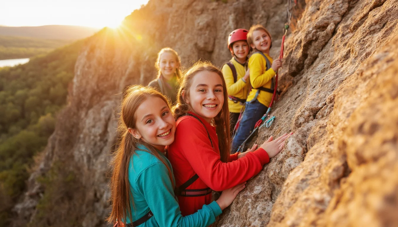 Walking Confidence Rope Rope How to Build Youth Climbing Confidence in 2026: The Top-Rope ...