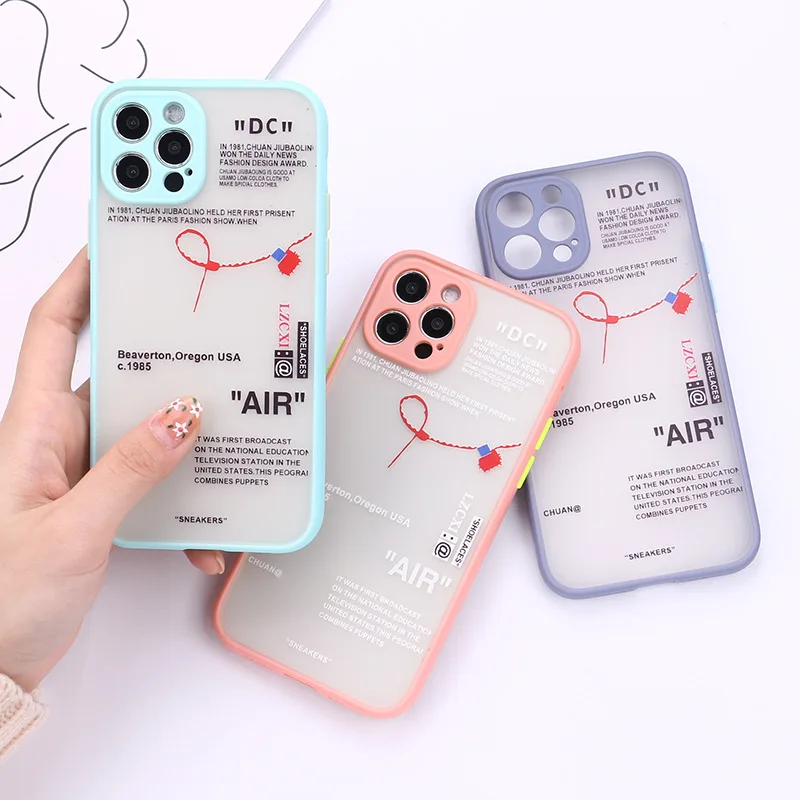 

Customize Picture Camera Protection Bumper Phone Case For iPhone 12 mini 11 Pro Max XR XS Max X 8 Translucent Shockproof Cover