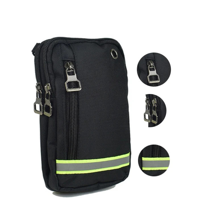 

Vertical Pocket Waterproof Cloth Street Fashion Outdoor Sports Running Waist Bag