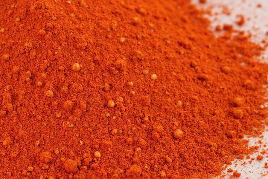 Paprika color spectrum