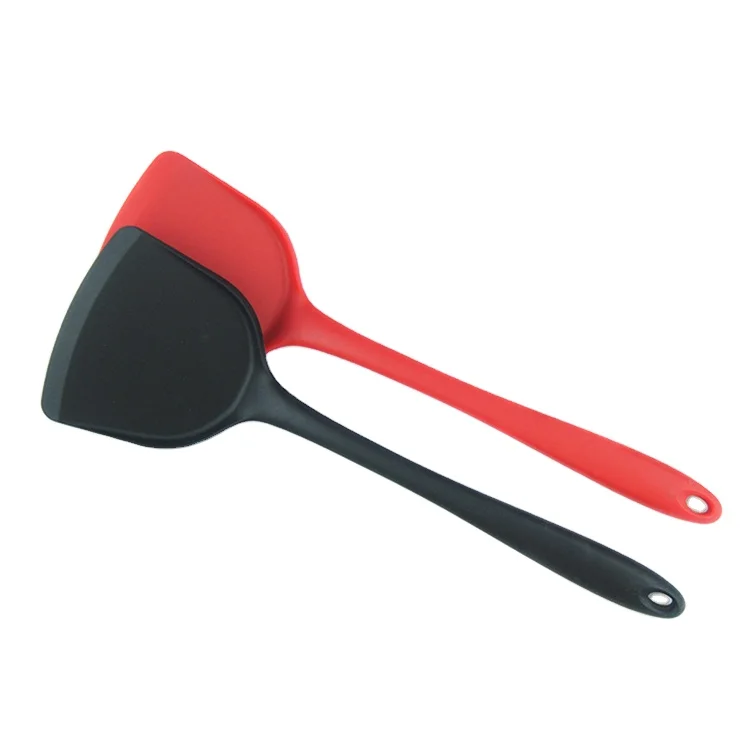 

Non-Stick Heat Resistant Extra Large Black Silicone Cooking Spatula, Red, black etc.