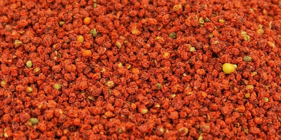 Traditional Ethiopian injera with berbere-seasoned stew
