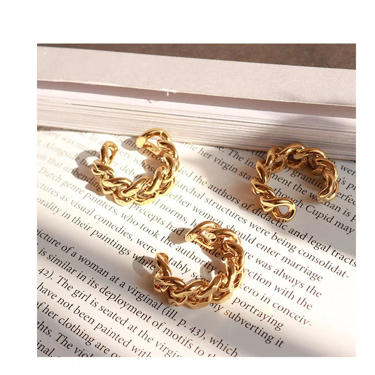 

New woman original Design Splicing Initial stainless steel 18k gold plated trendy rings, Silver/gold