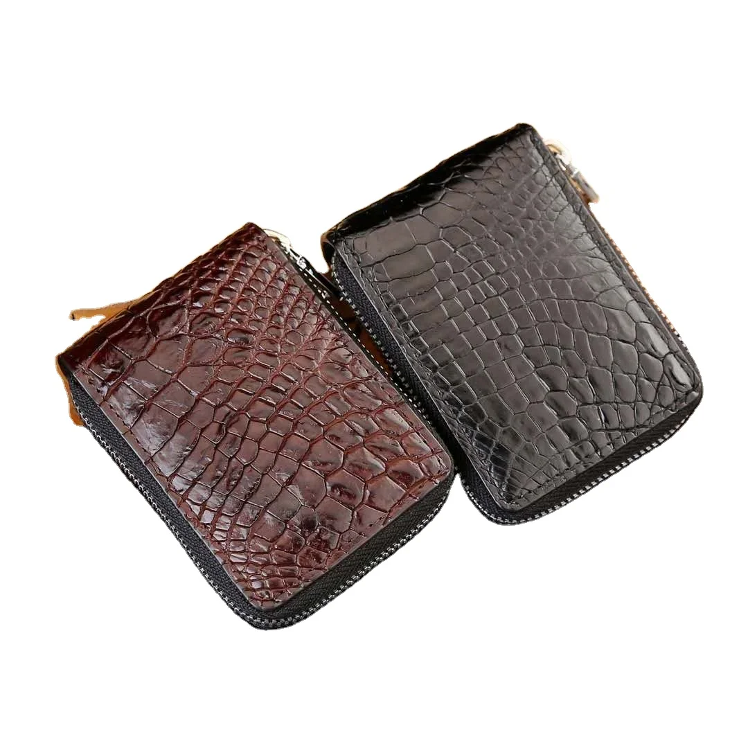 

Fashion crocodile skin flash ladies hand holding wallet women shorter gradient zipper purse girls laser wallets