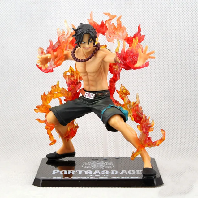 One Piece Fire Ace Cartoon Pvc Anime Figure Japanese Toys Buy One Piece Figure One Piece Ace Anime Figure Product On Alibaba Com