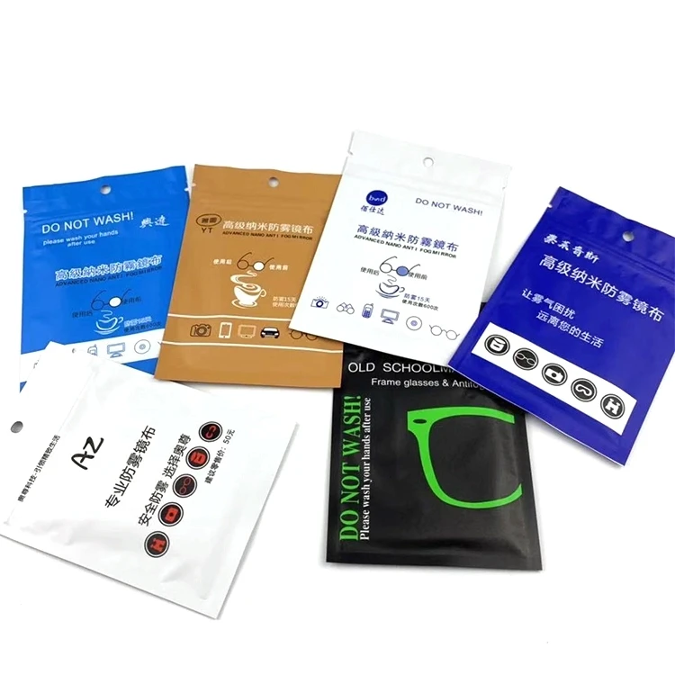 

manufacturer anti-fog glasses wipe glasses cleaning cloth in stock, Grey, can be customized