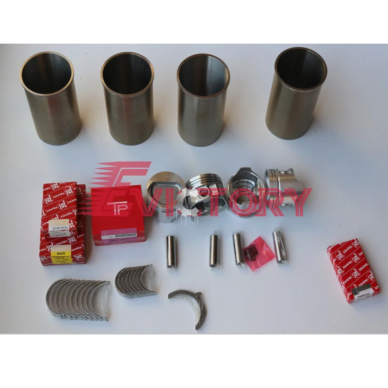 

For TOYOTA forklift repair parts 5K rebuild kit piston liner ring bearing full gasket kit