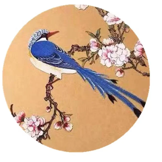 
29cm Black Color Round Art Circle Dot Set Painting Paper Pack 