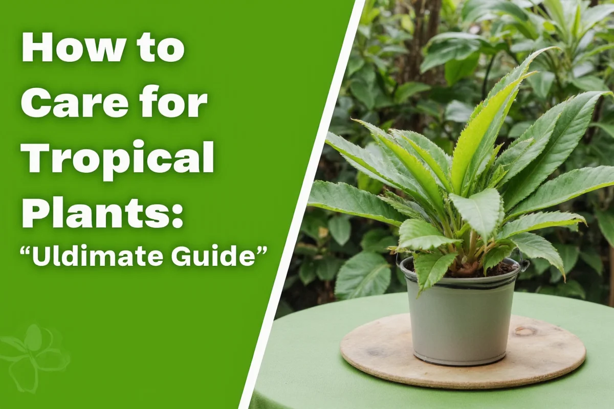 how to care for tropical plants