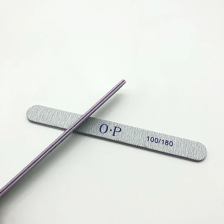 100 180 grit sanding nail file