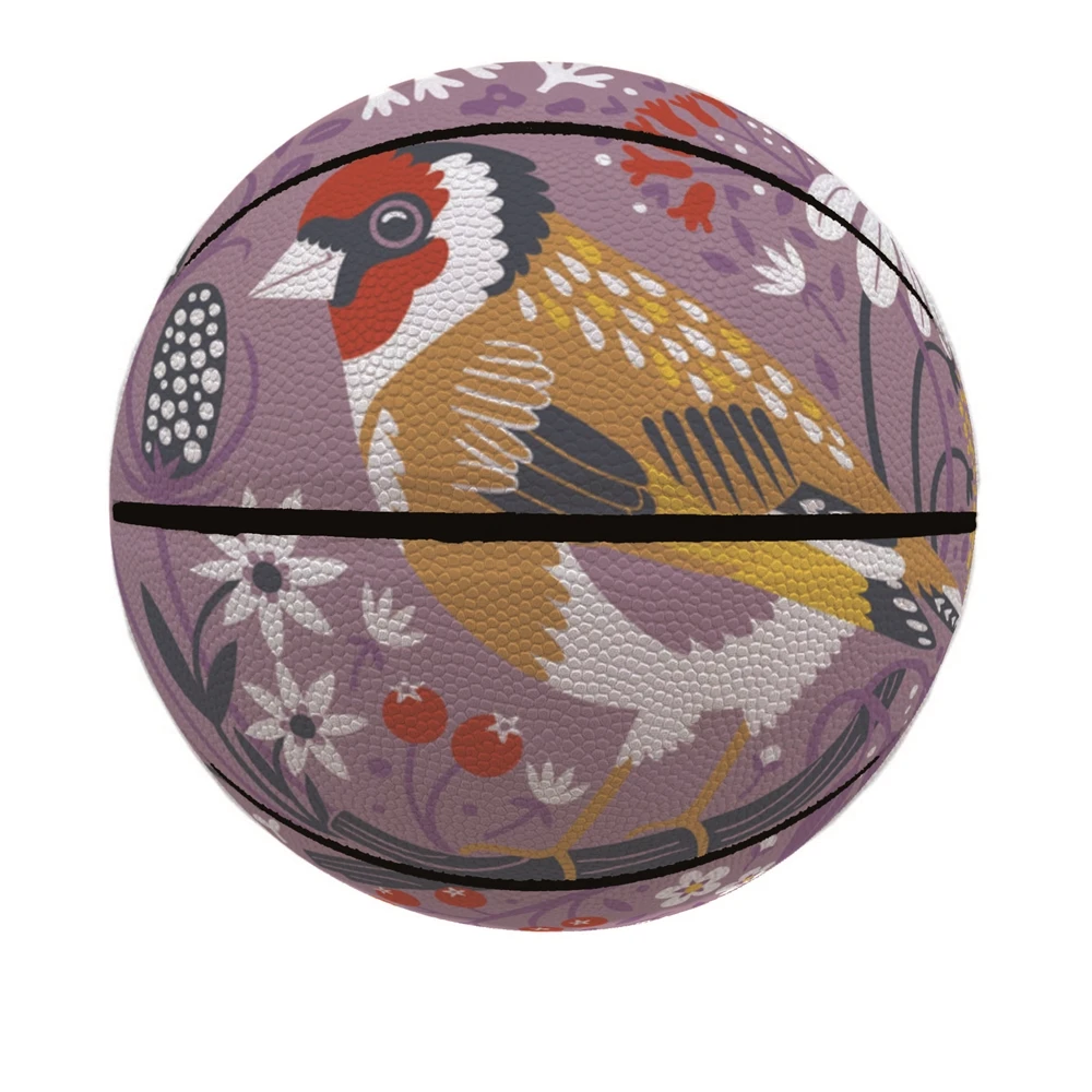 

ball size 7 basquete rubber basketball healthygame, Printed