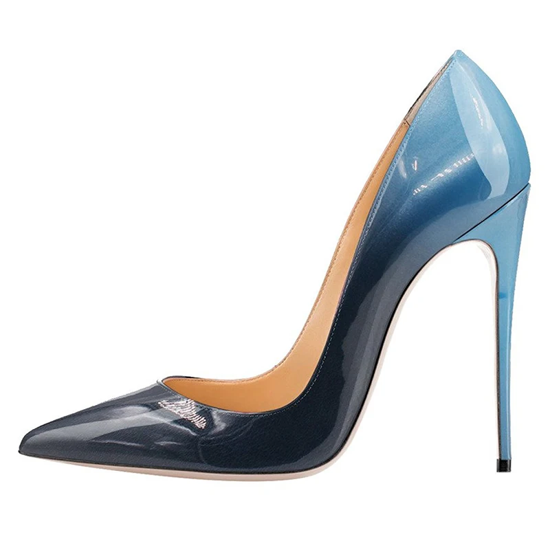 Classic Pointed Toe Stiletto Heel Pumps Women 12 Cm High Heels - Buy So ...